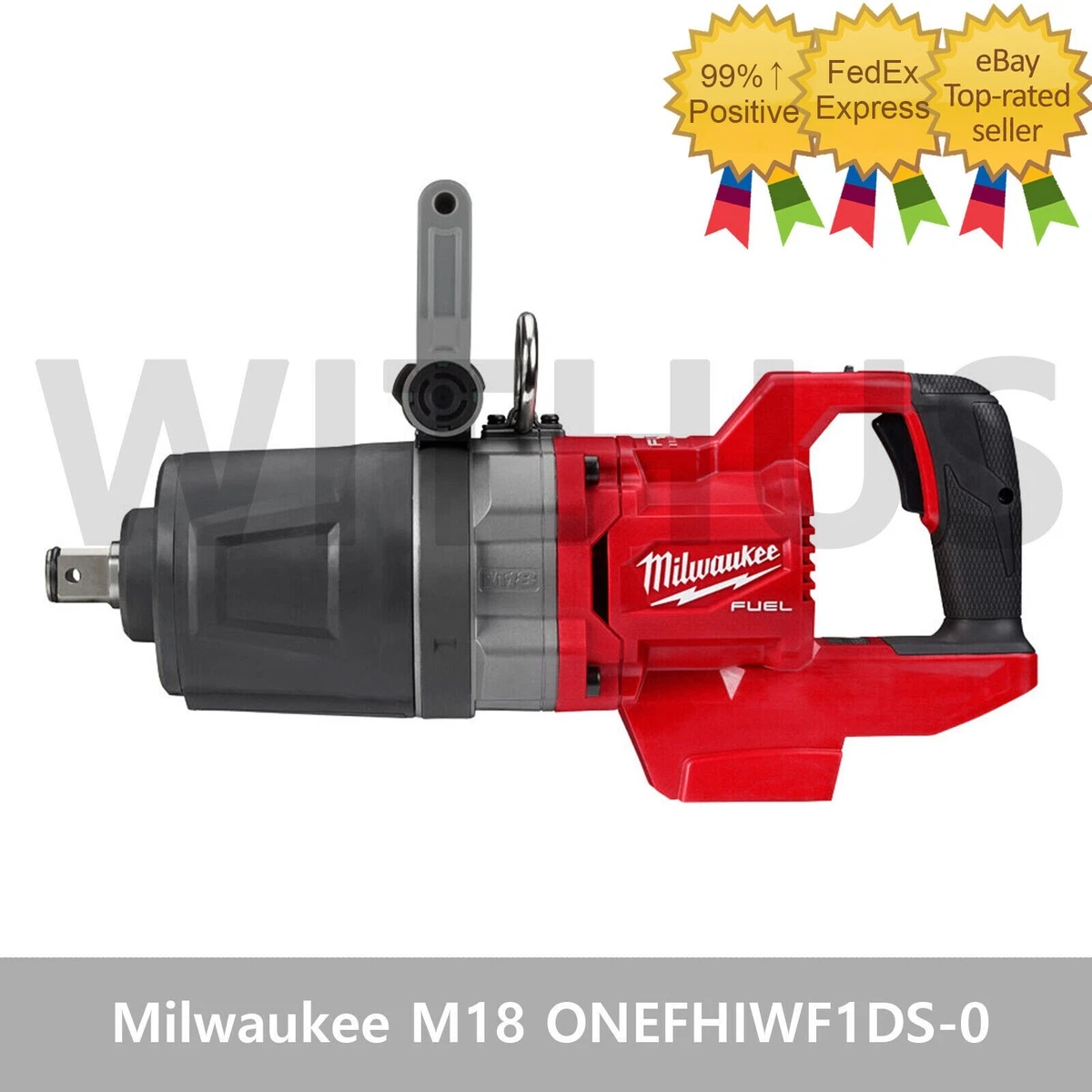 Milwaukee M18 ONEFHIWF1DS 0 D Handle Cordless Impact Wrench 1 inch