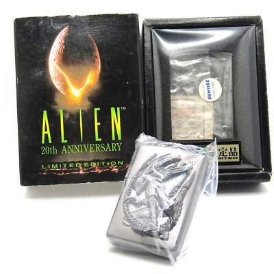 Alien Body 20th Anniversary Limited No.0272 Zippo Oil Lighter 1999