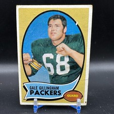 Gale Gillingham Rookie 1970 Topps RC #131 Green Bay Packers