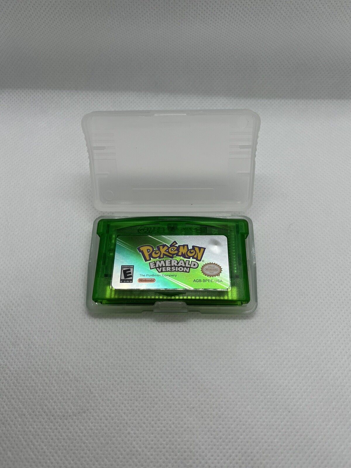 Pokemon Emerald Version Nintendo Game Boy Advance. GBA Cart With