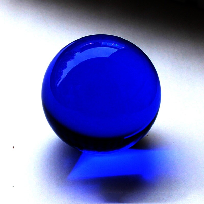 20-60MM Natural Multicolor Glass Crystal Sphere Large Crystal Ball