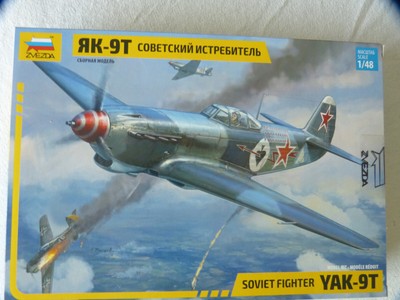 ZVEZDA 4831 YAK-9T 9 T 1/48 OVP ungeöffnet und versiegelt NEU