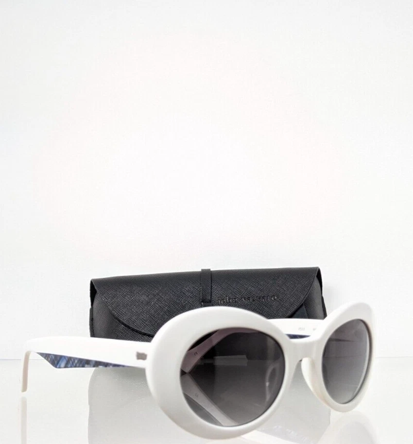 Совершенно новый подлинный John Varvatos ремесленник солнцезащитные очки V 537 52 мм белая оправа - Изображение 4 из 4