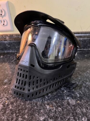 Black JT proflex paintball mask