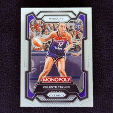 Celeste Taylor (RC)- 2024 WNBA Monopoly Prizm - Phoenix Mercury - #66 - Rookie