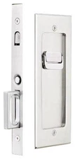 Emtek 2115-134 Modern Rectangular 7-1/4 Inch Privacy Mortise - Nickel