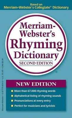 Merriam-Webster's Rhyming Dictionary by Merriam-Webster (English) Paperback Book