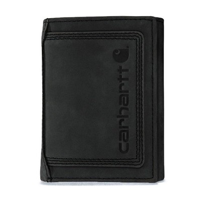 Carhartt Men's B0000213 Detroit Trifold Wallet One Size Fits Size, Black