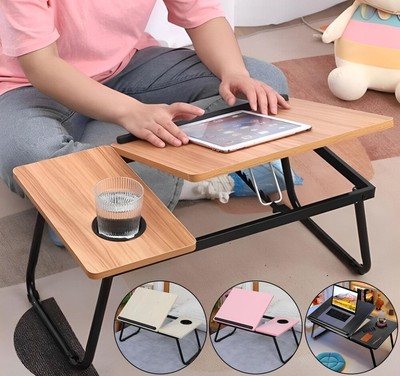Klappbarer Laptoptisch Bett Tablett Ständer tragbar Notebook Schreibtisch Sofa Schoß Frühstück UK