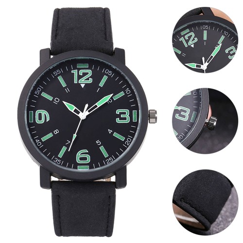 Mens Watches Luxury Quartz Watch Men Casual Digital Watch Business Wristwatch - Picture 3 of 5