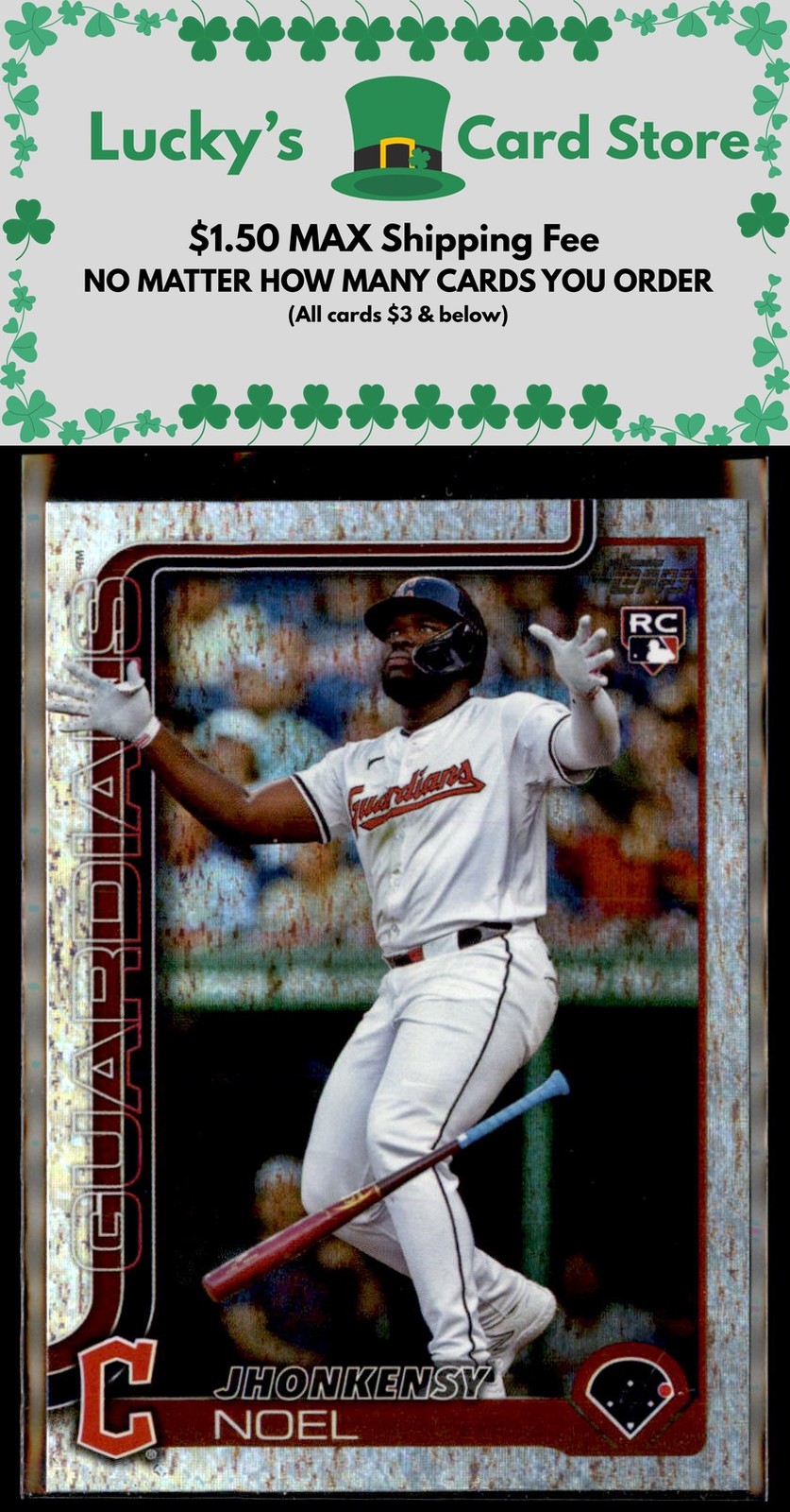 2025 Topps #24 Jhonkensy Noel Holo Foil