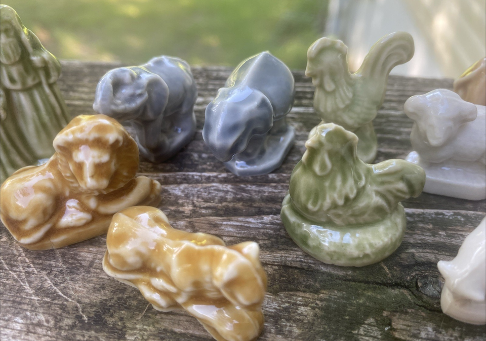 WADE COCKEREL - New Colourway Whimsies Set 5 - Farm Animals 2003 (Refs - Foto 7