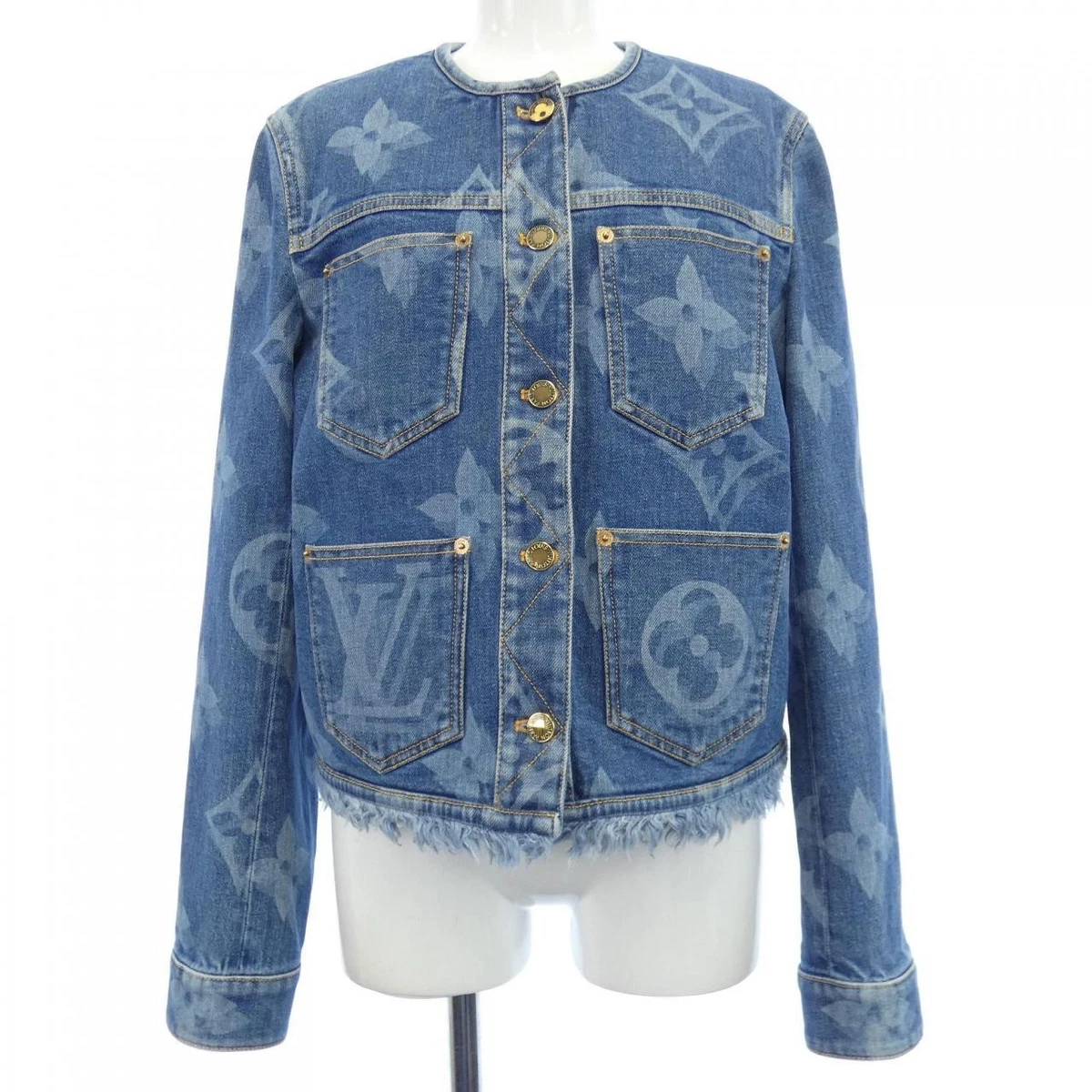 Louis Vuitton Denim Coats, Jackets & Vests for Women for sale | eBay