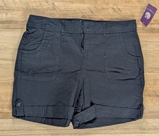 Gloria Vanderbilt All Around Slimming Effect Bermuda Shorts - Pockets Sz 6 Missy