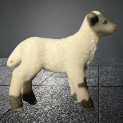 Schleich  Tierfigur McDonalds McDs Schaf Lamm Sheep Lamb schauend Tiere Animals