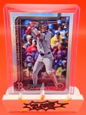 2025 Topps Update Series - Kristian Campbell #US1 Rainbow Foil (RC)