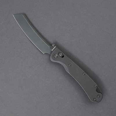 Daggerr Knives Behemoth Folding Knife 3.88'' VG-10 Steel Blade Black G10 Handle