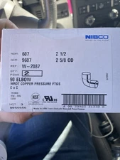 NIBCO WROT COPPER PRESSURE FTGS CxC  2 1/2 Inch 90 Degree Elbow