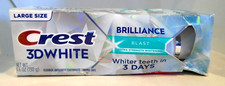 Crest 3D White Brilliance Blast Toothpaste, 4.6 oz, Exp: 09-2028