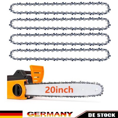 1-6Pcs Ersatzkette Sägekette für Fuxtec Secura Motorsäge 50cm 0.325'' 76TG 1,5mm