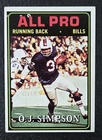 O.J. Simpson 1974 Topps Card #130. Buffalo Bills  - READ