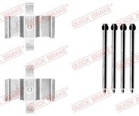 ZubehöRsatz Scheibenbremsbelag Quick Brake 109-1765 FüR Mercedes CLK Klasse W140