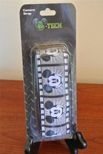 FILM FACES Walt Disney World Land Mickey Mouse Camera Shoulder Neck Strap BOXED