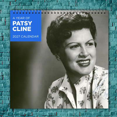 Patsy Cline 2027 Wall Calendar 12 Month Celebrity Photo Fan Collectible