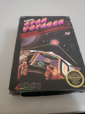 Star Voyager (Nintendo Entertainment System, 1987) Cib!