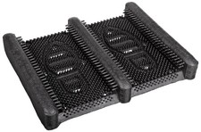 Rubber Mud Chucker Industrial Boot Scraper 15 x 12 Inch - Cleans off Mud  Dirt