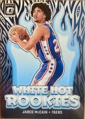 JARED MCCAIN WHITE HOT ROOKIES - 2024 DONRUSS OPTIC #2