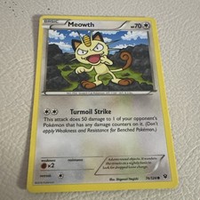 Meowth 74/124 Fates Collide Regular Common Pokémon Card TCG Trading Card Game