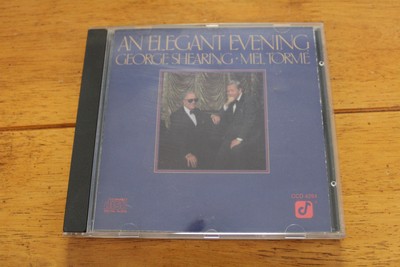 George Shearing Mel Tormé CD An Elegant Evening 1986 Jazz Concord Music Album