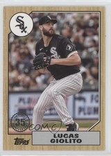 2022 Series 1 1987 Topps Baseball 35th Anniversary Lucas Giolito #T87-87 06p8