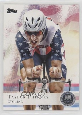 2012 Topps US Olympic Team and Olympic Hopefuls Silver Taylor Phinney #71 d4e