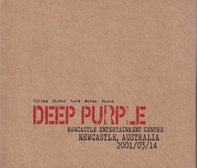 DEEP PURPLE ''Newcastle Entertainment Centre - 2001/03/14'' 2CD Digipak