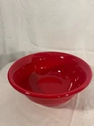 Fiestaware ~ Fiesta ~ Large Mixing Serving Bowl ~ 9 1/4"  70 oz ~ Scarlet ~ 2nd