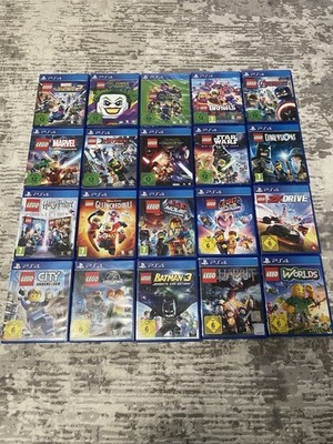 PlayStation PS4 LEGO Spiele Voll Collection Sammlung 20x Spiele