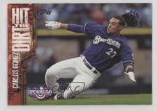 2015 Topps Opening Day Hit the Dirt Carlos Gomez #HTD-08 fm0
