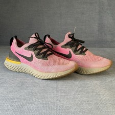 Nike Epic React Flyknit Plum Dust/Black/Pink Blast running shoe US 6.5 EU 37.5