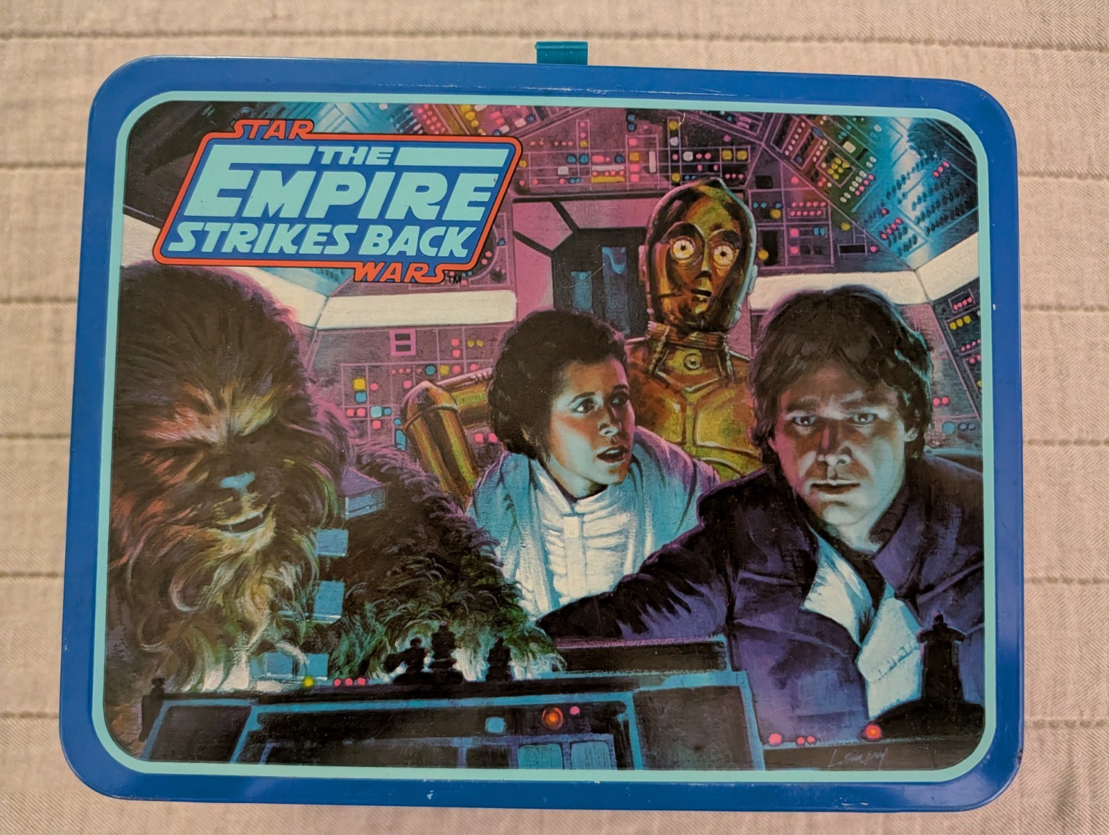 1980 Star Wars Empire Strikes Back Metal Lunch Box with Thermos