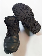 Merrell Moab 2 Mid Tactical Response Waterproof Boots Black Leather Mens 10.5