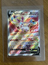 Sylveon V #184 Pokemon Evolving Skies Alt Full Art on eBay