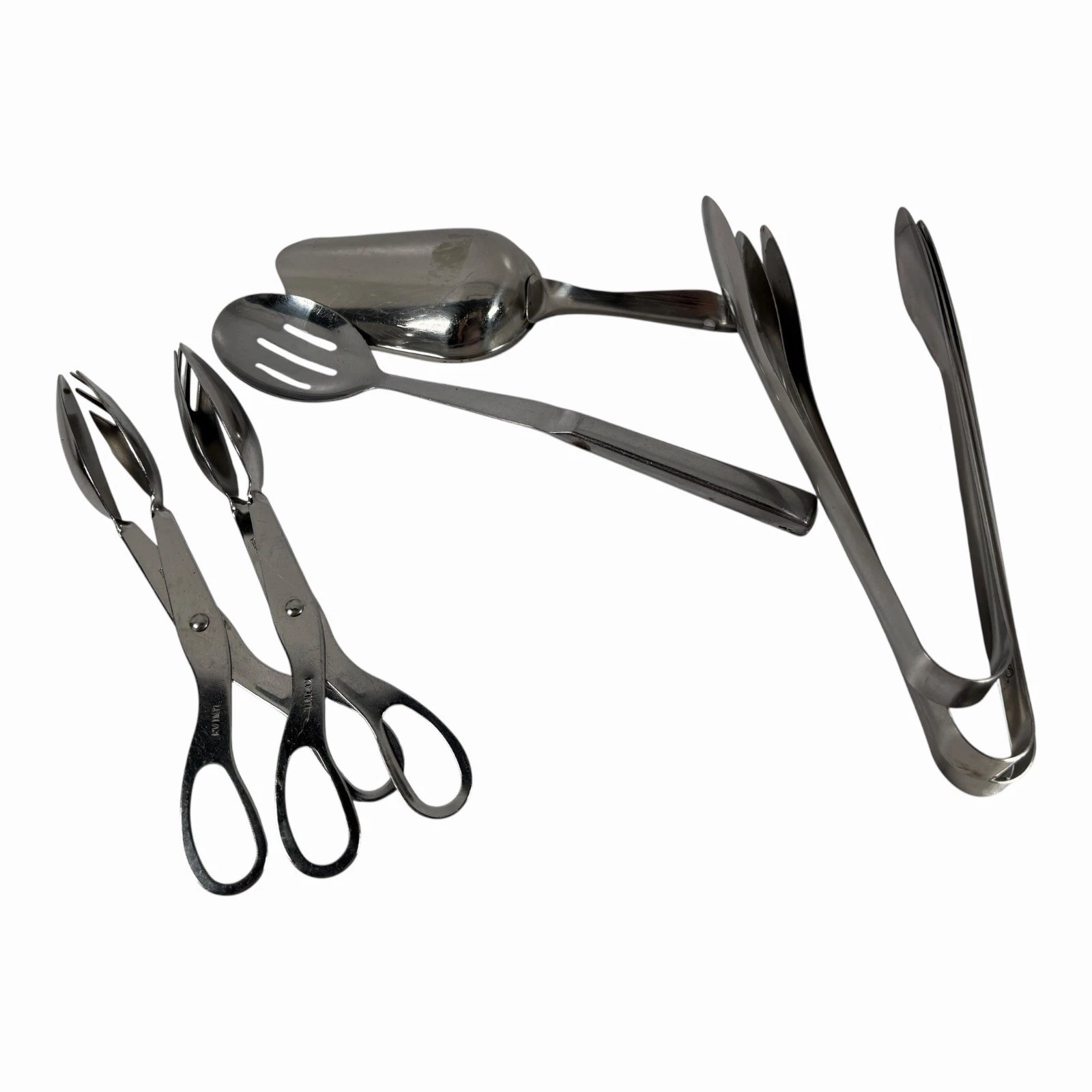 Serving Spoon and Utensil Set, 7pc, for Hospitality, Weddings and Buffets