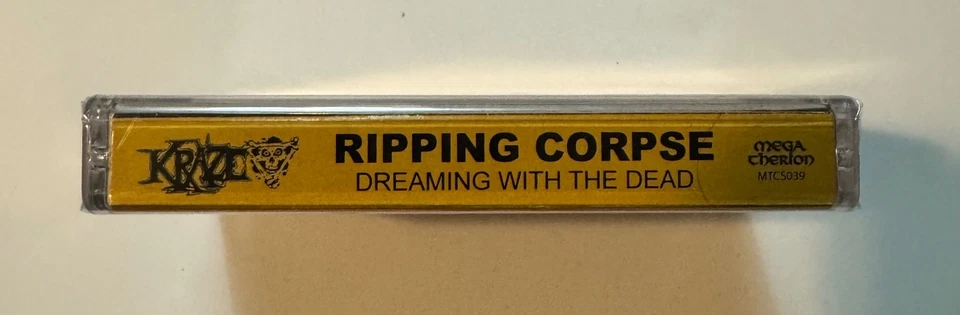 Ripping Corpse Dreaming With The Dead Death Metal Cassette 2025 Mega Therion New - Image 4 of 4