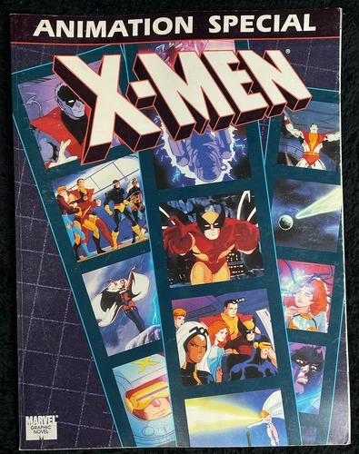 The X-Men Animation Special Graphic Novel (Marvel Comics December 1990) Vtg
