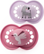 Image of MAM Original Soothers | 1836 Months | Pack of 2 | Comes in Dummy Steriliser B...