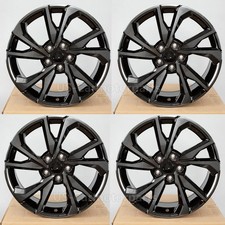 Set Of 4 New 18 Replacement Smoked Wheel Rim For Honda Civic 2017-2021 Us Stock
