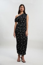 Karen Millen Midi Dress Womens Occasion Dresses