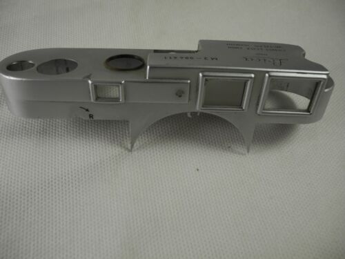 LEICA M-3 TOP PLATE COVER DUBBLE STROKE CHROME - Picture 1 of 10